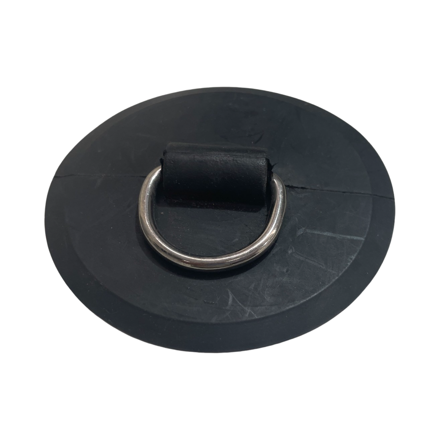 25mm Rubber D-Ring, Black